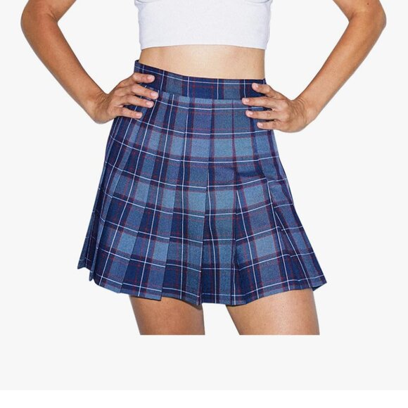 American Apparel Plaid Miniskirt - Picture 5 of 5